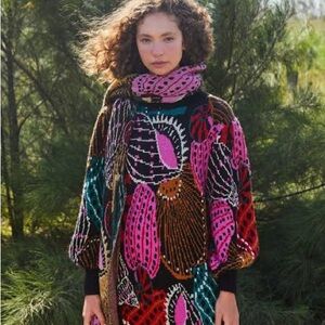 Farm Rio Shell Sweater Dress in Size Small